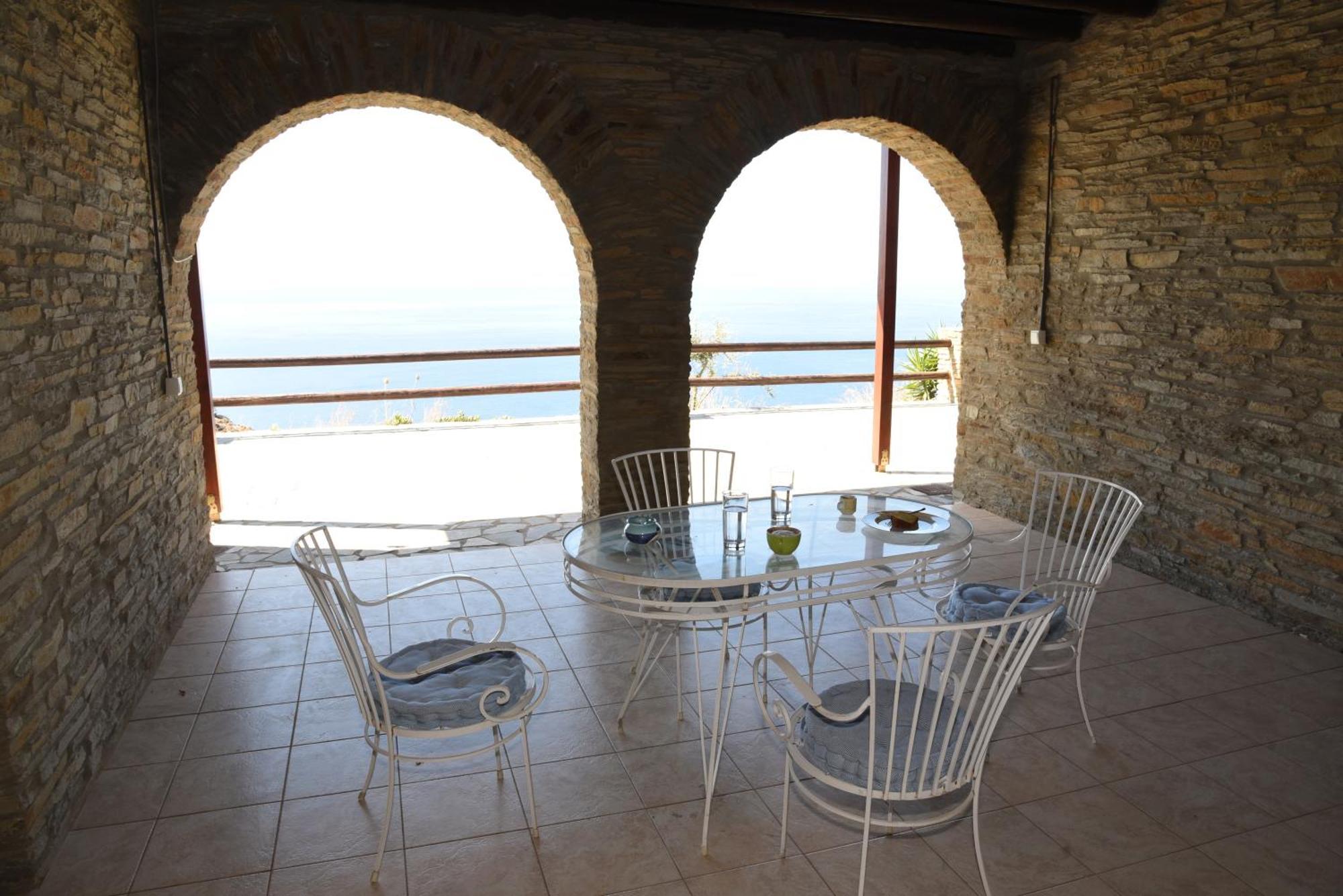 Andros Escape Condos Korthio Dış mekan fotoğraf