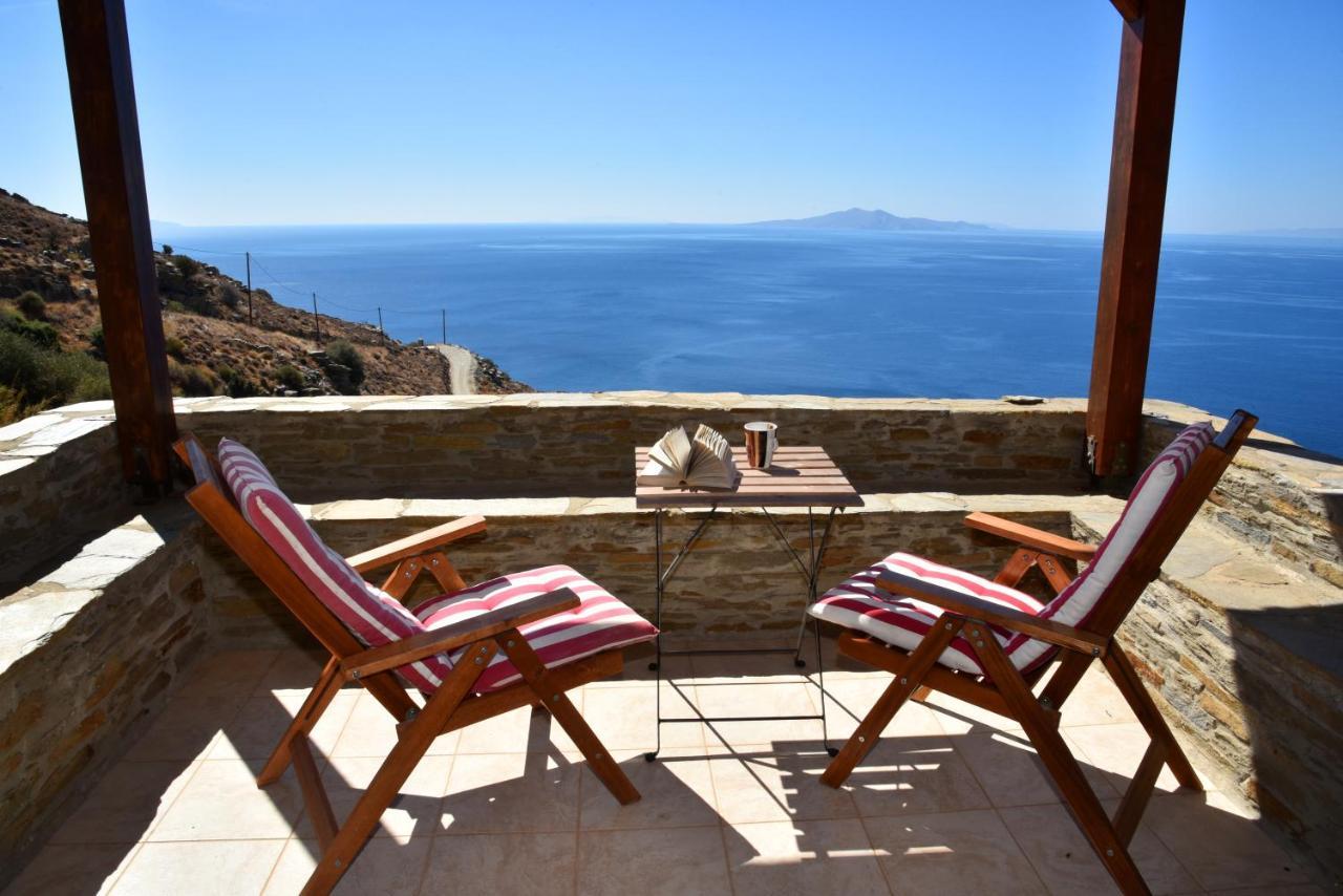Andros Escape Condos Korthio Dış mekan fotoğraf