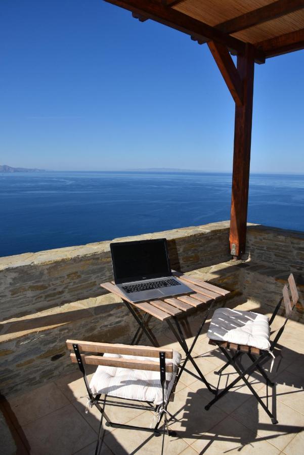 Andros Escape Condos Korthio Dış mekan fotoğraf