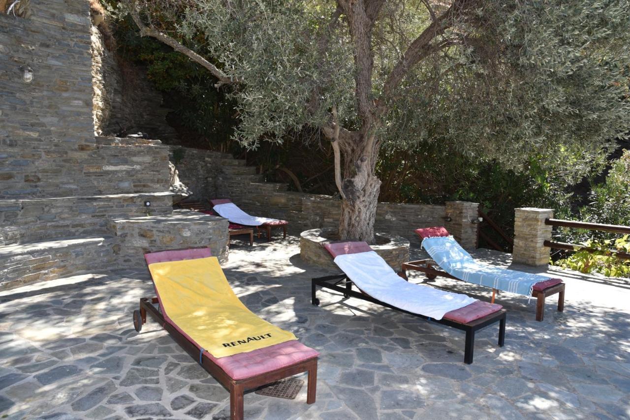 Andros Escape Condos Korthio Dış mekan fotoğraf