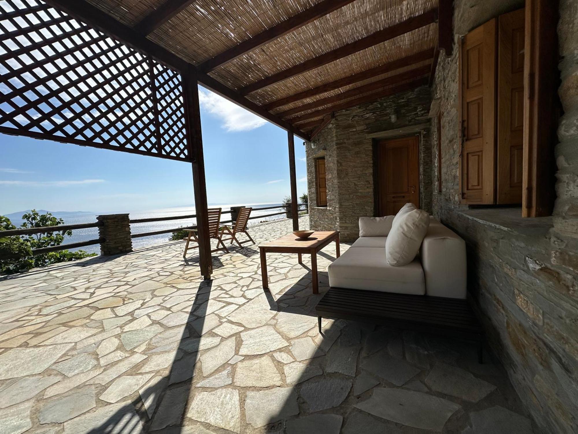 Andros Escape Condos Korthio Dış mekan fotoğraf